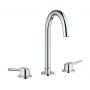 Bateria umywalkowa stojąca starlight chrome 20216001 Grohe Concetto zdj.1