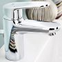 Bateria umywalkowa stojąca starlight chrome 33155002 Grohe Europlus zdj.6