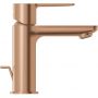 Bateria umywalkowa stojąca brushed warm sunset 23790DL1 Grohe Lineare zdj.3