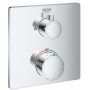 Bateria wannowo-prysznicowa podtynkowa termostatyczna starlight chrome 24080000 Grohe Grohtherm zdj.1