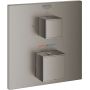 Bateria prysznicowa podtynkowa termostatyczna brushed hard graphite 24154AL0 Grohe Grohtherm Cube zdj.1