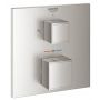 Bateria wannowo-prysznicowa podtynkowa termostatyczna supersteel 24154DC0 Grohe Grohtherm Cube zdj.1