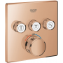 Bateria wannowo-prysznicowa podtynkowa z termostatem warm sunset 29126DA0 Grohe Grohtherm SmartControl zdj.1