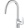 Bateria kuchenna stojąca chrom 30551000 Grohe Start Edge zdj.3