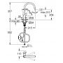 Bateria kuchenna stojąca chrom 30551000 Grohe Start Edge zdj.2