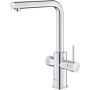 Bateria do filtra wody stojąca starlight chrome 30601000 Grohe Blue zdj.3