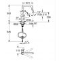 Bateria kuchenna stojąca stal 30631DC0 Grohe Start zdj.2