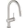 Bateria kuchenna stojąca stal 31358DC2 Grohe Minta Touch zdj.1