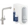 Bateria kuchenna z filtrem stojąca supersteel 31454DC1 Grohe Blue zdj.1