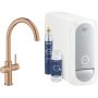 Bateria kuchenna z filtrem stojąca brushed warm sunset 31455DL1 Grohe Blue zdj.1