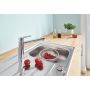 Bateria kuchenna stojąca starlight chrome 31706000 Grohe Bauloop zdj.3