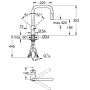 Bateria kuchenna stojąca brushed warm sunset 32322DL2 Grohe Minta zdj.2