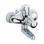 Bateria umywalkowa ścienna chrom 34019000 Grohe Ergomix zdj.1