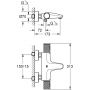 Bateria wannowo-prysznicowa 34779000 Grohe Grohtherm 1000 zdj.2