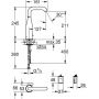 Bateria umywalkowa stojąca elektroniczna cool sunrise 36445GL0 Grohe Essence zdj.2