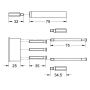 Przedłużka 46807000 Grohe Allure Brilliant zdj.2