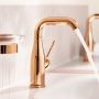 Bateria umywalkowa stojąca warm sunset 23462DA1 Grohe Essence zdj.4