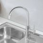 Bateria kuchenna stojąca starlight chrome 32663003 Grohe Concetto zdj.4