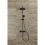 Zestaw wannowo-prysznicowy ścienny termostatyczny z deszczownicą czarny 26426670 Hansgrohe Vernis Blend zdj.6