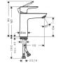 Hansgrohe Talis E bateria umywalkowa stojąca biały mat 71714700 zdj.2