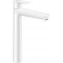 Bateria umywalkowa stojąca biała 71717700 Hansgrohe Talis E zdj.1