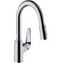 Bateria kuchenna stojąca chrom 71821000 Hansgrohe Focus M42 zdj.1