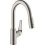 Bateria kuchenna stojąca stal 71821800 Hansgrohe Focus M42 zdj.1