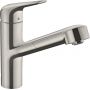 Bateria kuchenna stojąca stal 71829800 Hansgrohe Focus M42 zdj.1