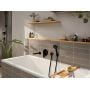 Bateria wannowo-prysznicowa podtynkowa czarna 72469670 Hansgrohe Rebris E zdj.3