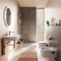 Bateria umywalkowa stojąca chrom 72527000 Hansgrohe Rebris S zdj.3