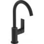 Bateria umywalkowa stojąca czarna 72576670 Hansgrohe Rebris E zdj.1