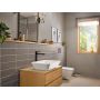 Bateria umywalkowa stojąca czarna 72581670 Hansgrohe Rebris E zdj.3