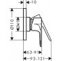 Hansgrohe Rebris S 72649000 bateria prysznicowa podtynkowa chrom zdj.2