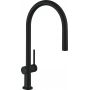 Bateria kuchenna stojąca czarna 72802670 Hansgrohe Talis M54 zdj.1