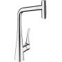 Bateria kuchenna stojąca chrom 73820000 Hansgrohe Metris Select M71 zdj.1
