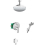 Zestaw Hansgrohe 01800180, 26277000, 26278000, 26453000, 27804000, 71466000 zdj.1