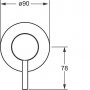 Bateria prysznicowa podtynkowa 50649077 Hansa Vantis zdj.2