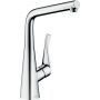 Bateria kuchenna stojąca chrom 14822000 Hansgrohe Metris zdj.1