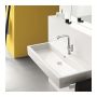 Bateria umywalkowa stojąca chrom 31087000 Hansgrohe Metris zdj.3