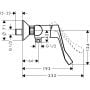 Hansgrohe Focus 31916000 bateria prysznicowa zdj.2