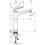 Bateria umywalkowa 71124000 Hansgrohe Novus zdj.2