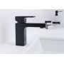 Bateria umywalkowa stojąca czarna 71569670 Hansgrohe Vernis Shape zdj.3