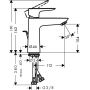 Hansgrohe Talis E 71710140 bateria umywalkowa zdj.2