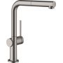 Bateria kuchenna stojąca czarna 72809340 Hansgrohe Talis M54 zdj.1