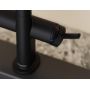 Bateria kuchenna stojąca czarna 72861670 Hansgrohe Talis Select M54 PowderSpray zdj.5