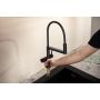 Bateria kuchenna stojąca czarna 72861670 Hansgrohe Talis Select M54 PowderSpray zdj.7
