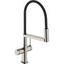 Bateria kuchenna stojąca stal 72861800 Hansgrohe Talis Select M54 PowderSpray zdj.1