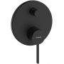 Bateria wannowo-prysznicowa podtynkowa czarna 74415670 Hansgrohe Zesis S zdj.1