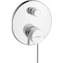 Bateria wannowo-prysznicowa podtynkowa chrom 74416000 Hansgrohe Zesis S zdj.1