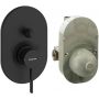 Bateria wannowo-prysznicowa podtynkowa czarna 74418670 Hansgrohe Zesis S zdj.1